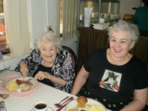 Sebring Elks #1529 enjoyed a wonderful Mother’s Day Breakfast, and each woman received a carnation. .  Members of the Lodge volunteered as cooks, bakers of muffins, and servers.  Pictured here is Deanna Lewis and her mother Edna Daniels.  This is an annual event for the Lodge and is open to the public.  Join us next year!!